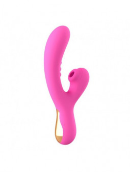 Vibrador com sucção Implacável