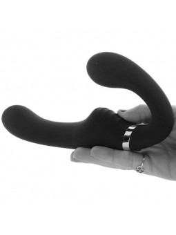 Strap-on vibratório...