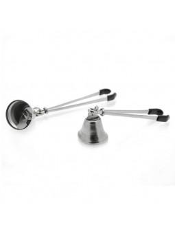 Pinças de mamilo com sino