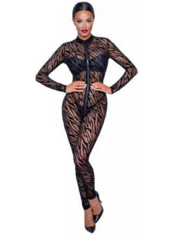 Macacão Tigresa com fecho...