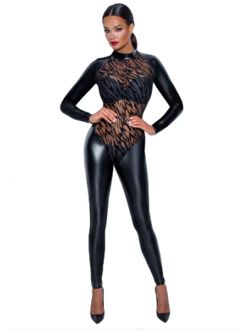 Macacão Tigresa com fecho...