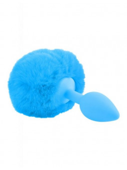 Plug pompom Azul S