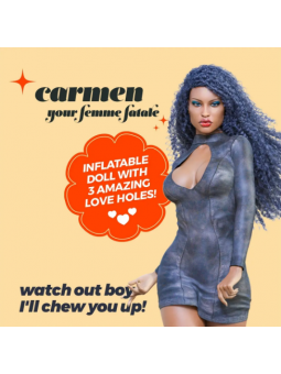 Carmen Boneca insuflável