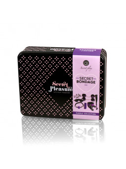 Kit BDSM - Secret Bondaje Roxo