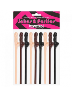 Palhinhas em forma de pénis...