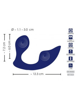 Vibrador de cueca anal...